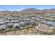 An aerial view of the community highlights mountain views at 21186 W Hillcrest Blvd, Buckeye, AZ 85396