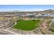 Aerial view of a neighborhood park with green grass at 21186 W Hillcrest Blvd, Buckeye, AZ 85396