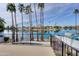 Balcony overlooking backyard pool and waterfront at 2542 S Playa --, Mesa, AZ 85202