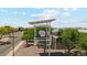 Community entrance sign in Copper Basin with lush landscaping at 28216 N Nealite Dr, San Tan Valley, AZ 85143