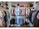 Walk-in closet is well-organized with ample shelving and hanging space at 3840 E Yeager Dr, Gilbert, AZ 85295