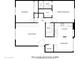 Detailed floorplan of the home layout at 4201 E Camelback Rd # 34, Phoenix, AZ 85018