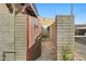 Inviting courtyard with shade covering and walkway to front door at 4203 N 36Th St # 23, Phoenix, AZ 85018