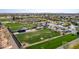 Aerial view of community park with trees and green space at 5550 N Luna Dr, Eloy, AZ 85131