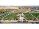 Aerial view of community park, baseball field, and green space at 5550 N Luna Dr, Eloy, AZ 85131