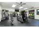 Bright fitness center featuring a variety of weight training and cardio equipment, plus mirrors at 6711 E Camelback Rd # 81, Scottsdale, AZ 85251