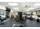 Well-equipped gym with modern fitness machines, weights, and plenty of natural light at 6711 E Camelback Rd # 81, Scottsdale, AZ 85251