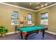 Fun game room featuring a well-maintained pool table, offering entertainment and relaxation at 7009 E Acoma Dr # 1046, Scottsdale, AZ 85254