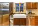 Kitchen sink with stainless steel appliances, and granite countertops at 1261 E Edgemont Ave, Phoenix, AZ 85006