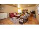 Cozy living room featuring a brick-style tile floor, and lots of seating at 1261 E Edgemont Ave, Phoenix, AZ 85006