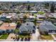 Birds eye view of the neighborhood with manicured lawns, mature trees, and well-maintained homes at 1837 E Coolidge St, Phoenix, AZ 85016