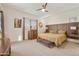 Serene main bedroom with neutral tones, contemporary furniture, and ample natural light at 18501 W Galveston St, Goodyear, AZ 85338