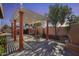 Relaxing pergola lounge area featuring comfortable seating, ideal for enjoying the outdoors in style at 2571 E Balsam Ct, Chandler, AZ 85286