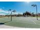 Community basketball courts, ideal for sports and recreation under the sunny sky at 337 E Clairidge Dr, San Tan Valley, AZ 85143