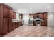 Modern kitchen featuring stainless steel appliances, granite countertops, and plenty of cabinet space at 354 W Bealey Ave, Coolidge, AZ 85128