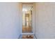 Inviting entryway featuring a detailed tile floor design and neutral-toned walls at 38672 N Establo Dr, San Tan Valley, AZ 85140