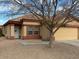 Inviting single-Gathering home featuring desert landscaping, neutral tones and a 2-car garage at 5622 E Emerald Cir, Mesa, AZ 85206