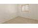 Bedroom with carpet flooring and window, with a neutral color scheme at 5808 E Brown Rd # 110, Mesa, AZ 85205