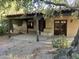 Backyard patio with a covered porch area for outdoor lounging and entertaining at 6242 E Maverick Rd, Paradise Valley, AZ 85253