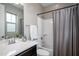 Bathroom features a shower-tub combination, vanity and sink at 7057 E Diamond St, Scottsdale, AZ 85257