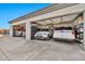 A spacious three car garage with ample room for parking and storage, enhancing functionality at 711 W Paso Nuevo Dr, Phoenix, AZ 85086