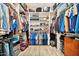 Organized walk-in closet with shelving and hanging space, providing ample storage for clothes and accessories at 711 W Paso Nuevo Dr, Phoenix, AZ 85086