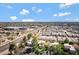 Expansive aerial view of the residential neighborhood with a backdrop of desert landscape at 9115 W Kimberly Way, Peoria, AZ 85382