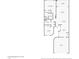 Detailed floor plan showcases the layout of the home, including the kitchen, bedrooms, and living spaces at 9115 W Kimberly Way, Peoria, AZ 85382