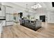 Modern kitchen island features sleek appliances and an open layout with natural lighting at 9430 N 25Th St, Phoenix, AZ 85028