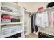 Walk in Closet featuring shelving and hung clothing at 1165 W 4Th Ave, Apache Junction, AZ 85120