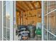 Interior view of the outdoor storage shed at 11942 N 95Th St, Scottsdale, AZ 85260