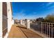 Outdoor balcony offering neighborhood views and a relaxing outdoor space at 12809 W Evans Dr, El Mirage, AZ 85335