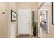 Bright foyer featuring neutral walls and tile flooring with views to other rooms in the home at 1403 E Las Colinas Dr, Chandler, AZ 85249