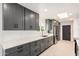 Spacious kitchen featuring stainless steel appliances and white countertops at 19817 N Ponderosa Cir, Sun City, AZ 85373