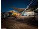 Backyard featuring RV, patio area and shade sails with string lights at 2217 N 37Th Pl, Phoenix, AZ 85008