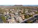 Picturesque aerial view of a neighborhood with diverse home styles and manicured lawns at 23510 N 25Th St, Phoenix, AZ 85024