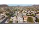 Scenic aerial view of the neighborhood featuring well-maintained homes, some with solar panels at 23510 N 25Th St, Phoenix, AZ 85024