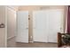 Bedroom featuring large closet, neutral walls, with an open layout creating an inviting atmosphere at 29247 N Bauxite Ln, San Tan Valley, AZ 85143