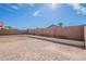 Large backyard featuring brick patio, rock landscaping, and a privacy wall at 3043 W Melinda Ln, Phoenix, AZ 85027