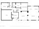 Detailed floor plan showcasing bedroom and kitchen areas at 3043 W Melinda Ln, Phoenix, AZ 85027