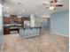 Bright and airy kitchen seamlessly connects to the living space for comfortable everyday living at 3235 E Virgil Dr, Gilbert, AZ 85298