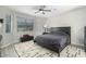 Comfortable main bedroom with carpet and a ceiling fan at 3781 S Pablo Pass Dr, Gilbert, AZ 85297