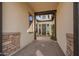 Inviting entrance with stone accents leading to a stylish front door, perfect for welcoming guests at 3793 E Canyon Pl, Chandler, AZ 85249