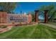 Community entrance sign for Anthem by Del Webb with lush landscaping at 42829 N Livingstone Way, Anthem, AZ 85086