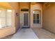 Inviting front entrance showcasing a decorative security door and sidelight windows at 5009 E Baker Dr, Cave Creek, AZ 85331