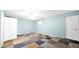 Bedroom featuring carpet tiles and a white ceiling fan, with white walls at 5216 W Beryl Ave, Glendale, AZ 85302