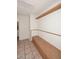 Mud room area featuring bench with storage and wainscotting at 5624 E Garnet Ave, Mesa, AZ 85206