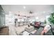 Bright, open floorplan that combines the kitchen, dining, and living areas for seamless entertaining at 11673 N 136Th St # 1005, Scottsdale, AZ 85259