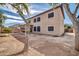 Spacious backyard with a large lot and covered patio at 17388 W Elaine Dr, Goodyear, AZ 85338