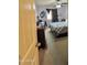 Bedroom featuring carpet, a ceiling fan and a window at 2019 N 78Th Ave, Phoenix, AZ 85035